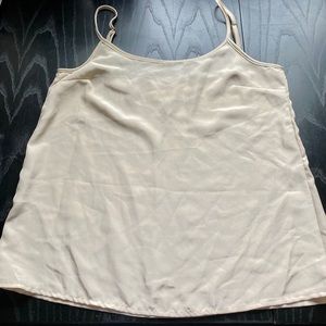 NWOT Anthro Korovilas Cream Camisole Tank Top, L